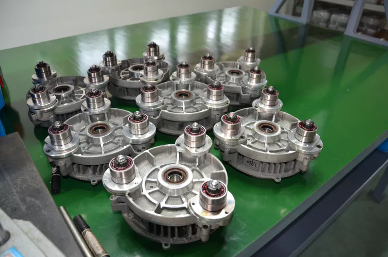 Ever Power 1.2 MPa oil-free scroll air compressor manufacturing and testing