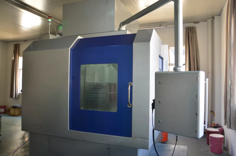 Ever Power triple-head scroll air compressor manufacturing and quality testing