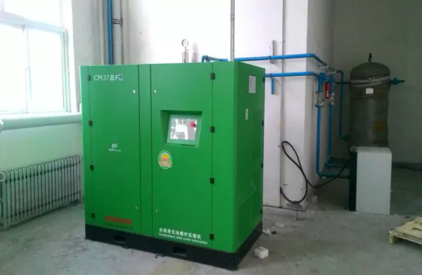 EP-CM11BF 11kW water-lubricated oil-free screw compressor electronics pharmaceutical spray coating