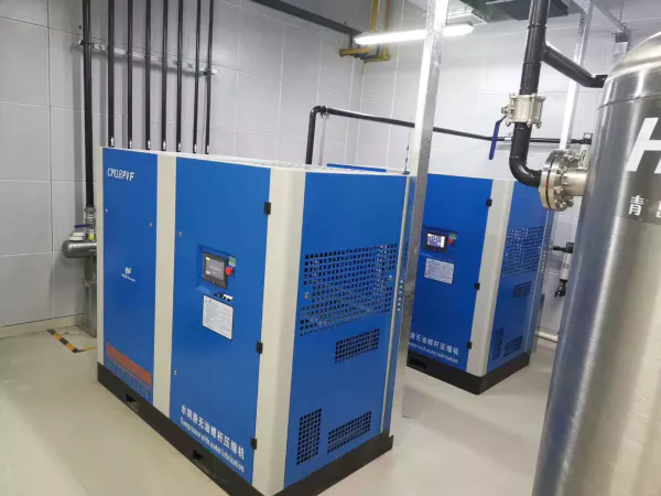 EP-CM11PVF VSD water-lubricated compressor installed cleanroom pharmaceutical precision manufacturing